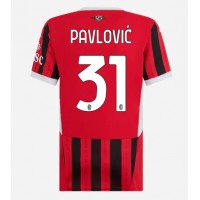 AC Milan Strahinja Pavlovic #31 Kotipaita Naiset 2024-25 Lyhythihainen